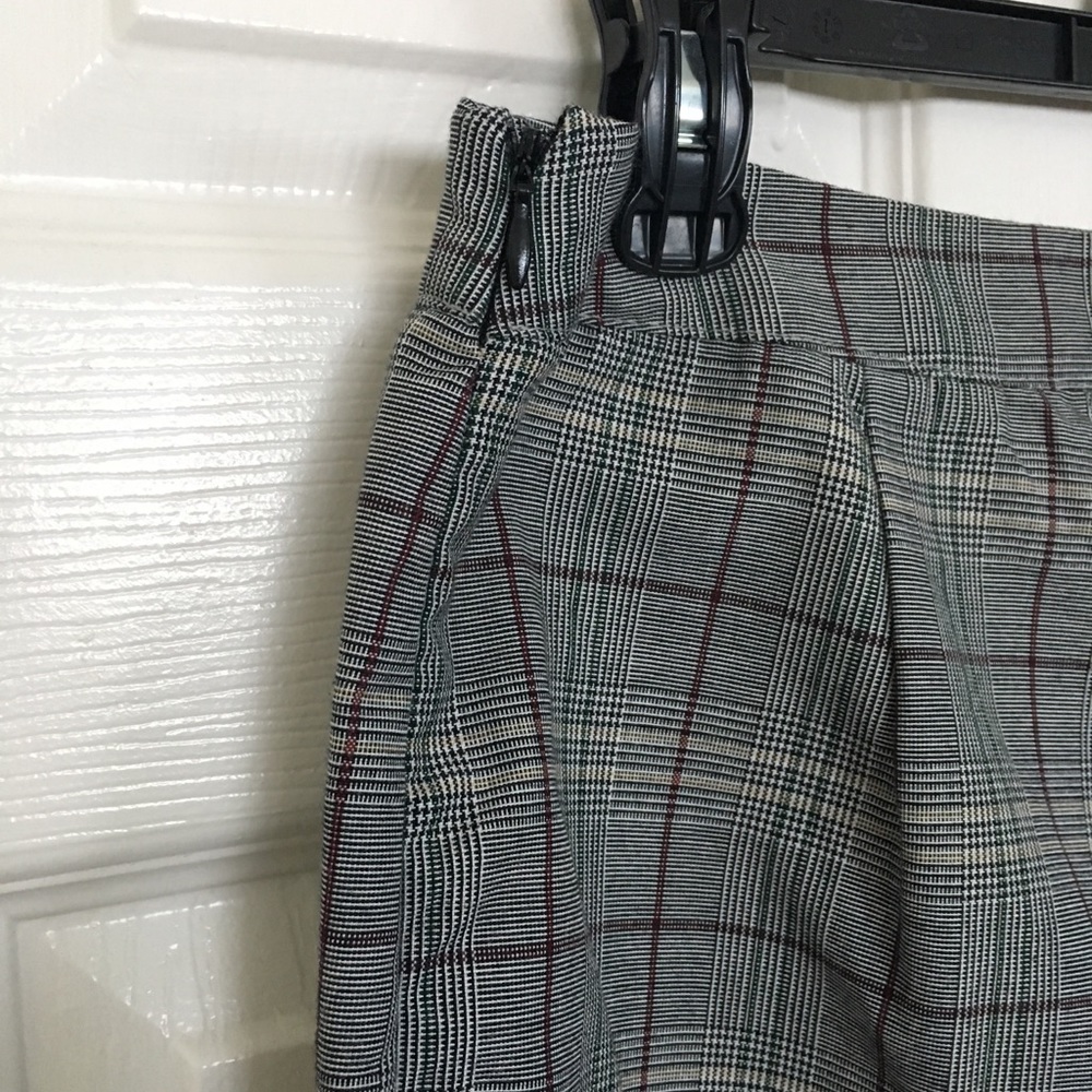 Ro&De Checked Ruffle Pants - Picture 3 of 4